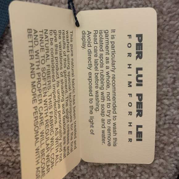 Per Lui Per Lei by Kukki Men’s 100% Silk Button Dress Shirt - Picture 4 of 6